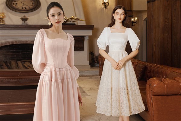 ELEGANT AND SWEET LIKE FRENCH POETRY THANKS TO 4 ICONIC DRESS STYLES
